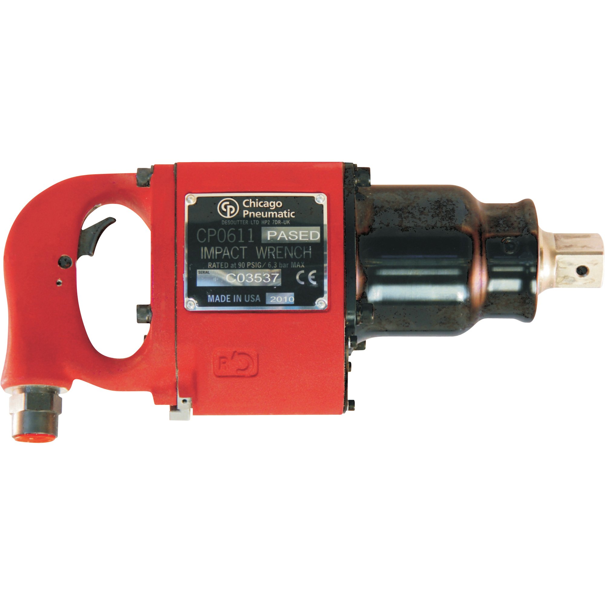 Chicago Pneumatic Air Impact Wrench — 1in. Drive, 48 CFM, 2,800 Ft.-Lbs. Torque, Model# CP0611PASED